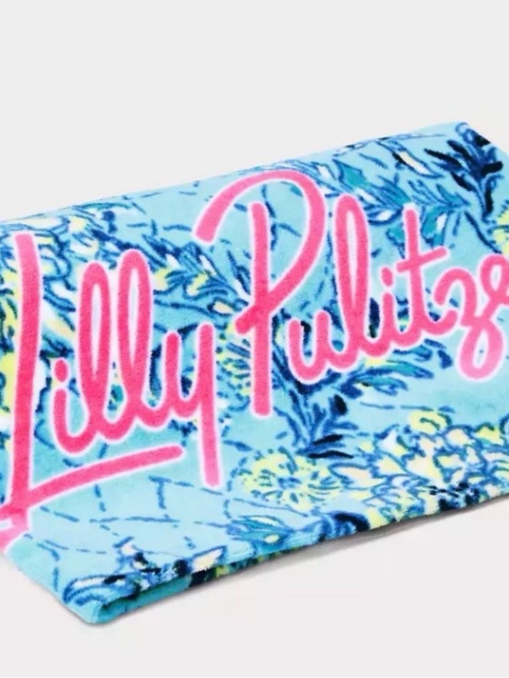 NEW Lilly Pulitzer Breakers Beach Towel Bellevue Blue One Size 80” x 60”